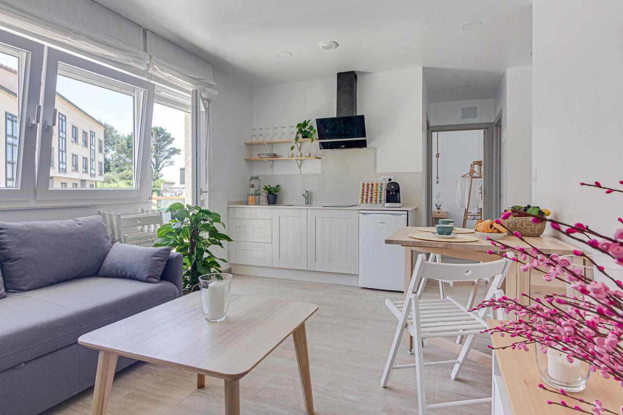 Apartamentos Playa De フィニステレ エクステリア 写真